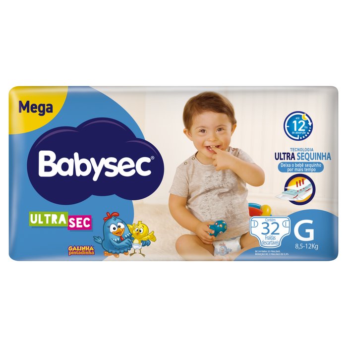 FRALDA BABYSEC MEGA G 32UN
